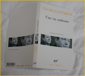 "Une vie ordinaire" de Georges Perros