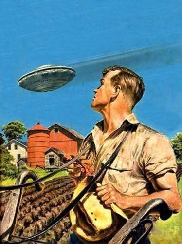 ovni,ufo,jacques bergier,hallucination,hallucination collective,petites histoires de la science-fiction française,alain grousset,éditions actusf